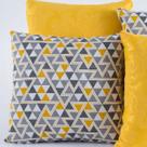 Kit com 4 Almofadas Decorativas Lisa Estampada Sofá Sala