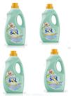 Kit com 4 Amaciante Roupa 2 Litros Frescor Herbal