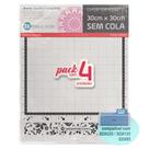 Kit com 4 Bases De Corte 30x30 Brother ScanNCut SDX (sem cola)