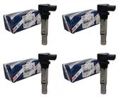 Kit Com 4 Bobina De Ignição Audi A1 1.4 Tfsi 2011 2012 Bosch 0986221023