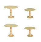 Kit com 4 boleiras Organizador de Doces (2m + 2p) Pinus Para Festas