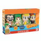 Kit Com 4 Bonecos De Vinil Do Chaves 3578 Líder Brinquedos