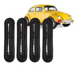 Kit com 4 Borracha Vedação Parachoque Fusca 1970 1971 1972 1973 1974 1975 1976 1977