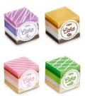 Kit com 4 borrachas cake holic cores e cheiros sortidos tris