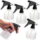 Kit com 4 Borrifador Spray Névoa 250ml Pulverizador Salão Cabeleireiro Barbeiro Manicure Profissional