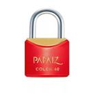 Kit com 4 cadeados Papaiz 40 MM Vermelho KA1