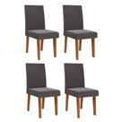Kit com 4 Cadeiras para Sala de Jantar Mdp/mdf Wallace