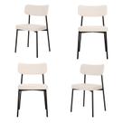 Kit com 4 Cadeiras para Sala de Jantar Mona Yescasa Kit com 4 Cadeiras para Sala de Jantar Mona Yescasa