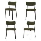 Kit com 4 Cadeiras para Sala de Jantar Mona Yescasa Kit com 4 Cadeiras para Sala de Jantar Mona Yescasa