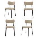 Kit com 4 Cadeiras para Sala de Jantar Mona Yescasa Kit com 4 Cadeiras para Sala de Jantar Mona Yescasa