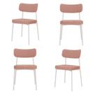 Kit com 4 Cadeiras para Sala de Jantar Mona Yescasa Kit com 4 Cadeiras para Sala de Jantar Mona Yescasa