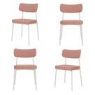 Kit com 4 Cadeiras para Sala de Jantar Mona Yescasa
