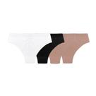 Kit com 4 Calcinhas Trifil C01971/1971 Preto/Branco/Chocolate Kit com 4 Calcinhas Trifil C01971/1971 Preto/Branco/Chocolate