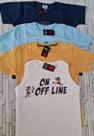 Kit com 4 camisa infantil de malha 100% algodão