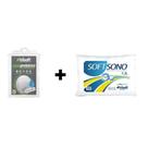 Kit com 4 capas de travesseiro 100% poliéste 4 travesseiros Soft sono