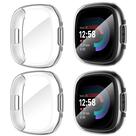 Kit com 4 Capas Protetoras de TPU para Fitbit Sense 2 e Versa 4 Suoman Kit com 4 Capas Protetoras de TPU para Fitbit Sense 2 e Versa 4 Suoman