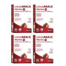 kit com 4 Cobalamax Vitamina B12 sabor:Frutas vermelhas kit com 4 Cobalamax Vitamina B12 sabor:Frutas vermelhas