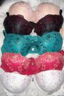 Kit com 4 conjuntos sutian e calcinha sensual