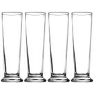 Kit com 4 Copos P/ Cerveja Chopp 250ml Vidro Drink Bar Refrigerante