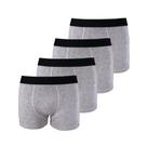 Kit com 4 Cuecas Boxer Box Try Basics Algodão Cotton Lisa Básica Casual Moda Masculina Kit com 4 Cuecas Boxer Box Try Basics Algodão Cotton Lisa Básica Casual Moda Masculina