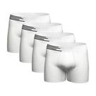 Kit Com 4 Cuecas Boxer Microfibra Up Underwear 436 Sortido