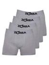Kit com 4 Cuecas Boxer Zorba 781