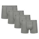 Kit Com 4 Cuecas Plus Size Tamanhos Grandes Modelo Sem Costura