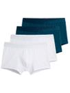 Kit com 4 Cuecas Sunga Lupo 480-003 Colorido Kit com 4 Cuecas Sunga Lupo 480-003 Colorido