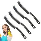 Kit com 4 Escova De Limpeza Para Cantos Frestas Frisos e Rejuntes Multiuso Cerdas Duras