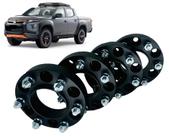Kit com 4 Espaçadores Alargadores de 50mm para Mitsubishi L200 Triton e Outros Modelos