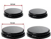 Kit com 4 Espalhadores Tampinhas Queimador do Fogão Esmaltec Veneza/Ágata/Caribe/Munique/Bali