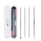 Kit Com 4 Extrator Tira Acne Cravos Espinha Limpeza Pele