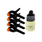 Kit com 4 grampos presilhas fixa tela de celular + Cola B7000 5ml