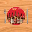 Kit Com 4 Jogos Americanos Sousplat Bebida Mod.13