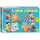 Kit com 4 Jogos Clássicos da Turma da Mônica Nig Kit com 4 Jogos Clássicos da Turma da Mônica Nig