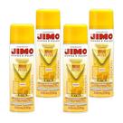 Kit com 4 Kit Jimo Anti Acaros Pulgas Carrapatos Spray 300ml Elimina Insetos Invisiveis Protege Ambientes Infestação Dedetização Em Casa Não Mancha