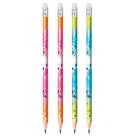 Kit com 4 Lápis Preto Maped Mini Cute HB com Borracha