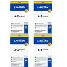 Kit com 4 Lavitan A-Z Original Suplemento Vitamínico com 60 Comprimidos