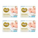 Kit Com 4 Lençol Trocador Absorvente Descartável Mili Love&Care 5 Unidades Cada