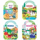 Kit com 4 livros: Brincando com atividades - Exercícios para treinar a coordenação motora e muito mais! - blu editora Kit com 4 livros: Brincando com atividades - Exercícios para treinar a coordenação motora e muito mais! - blu editora