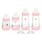 Kit Com 4 Mamadeiras Mam Easy Start Anticólica Gift Set Rosa Kit Com 4 Mamadeiras Mam Easy Start Anticólica Gift Set Rosa