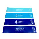 Kit com 4 mini bands elásticas KinesioSport - 25cm x 5cm