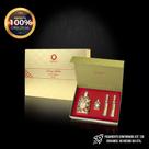 Kit com 4 Perfumes Luxuoso Royal Amber da Orientica Eau de Parfum Original