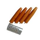 Kit com 4 Pés Palito 20 cm para Poltrona ou Puff de Eucalipto