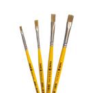 Kit Com 4 Pincéis Tigre 815 ( Linha Amarela )