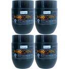 Kit com 4 Pomada Massageadora FisioFort Premium 240g