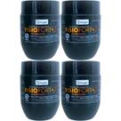 Kit com 4 Pomada Massageadora FisioFort Premium 240g Kit com 4 Pomada Massageadora FisioFort Premium 240g