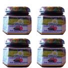 Kit com 4 Potes de Geleia Diet De Frutas Vermelhas 270g Fazenda Sonnenhof