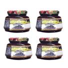 Kit com 4 Potes de Geleia Diet De Jabuticaba 270g Fazenda Sonnenhof