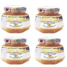 Kit com 4 Potes de Geleia Diet De Laranja - 270g - Fazenda Sonnenhof
